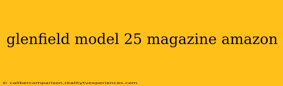 glenfield model 25 magazine amazon