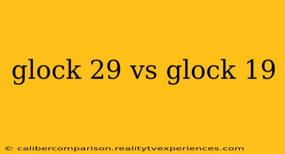 glock 29 vs glock 19