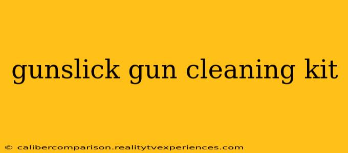 gunslick gun cleaning kit