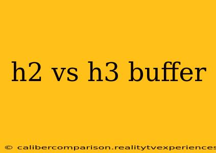 h2 vs h3 buffer