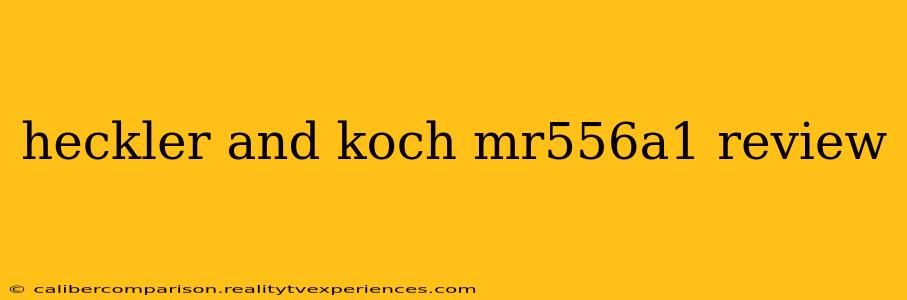 heckler and koch mr556a1 review