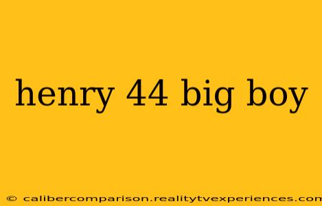 henry 44 big boy