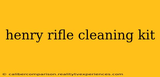 henry rifle cleaning kit