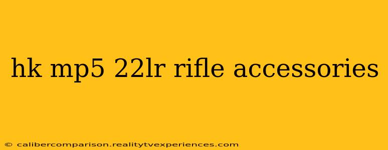 hk mp5 22lr rifle accessories