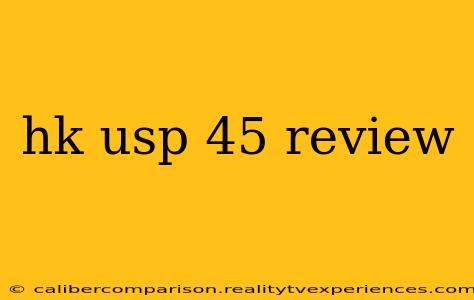 hk usp 45 review