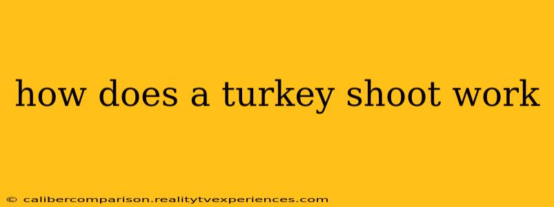 how does a turkey shoot work