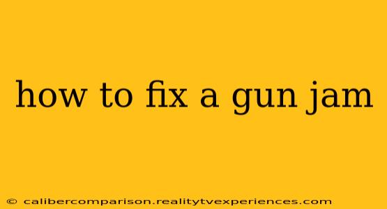 how to fix a gun jam