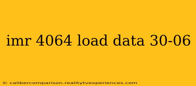 imr 4064 load data 30-06