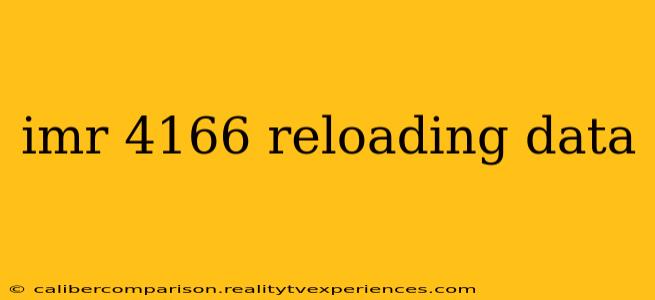 imr 4166 reloading data