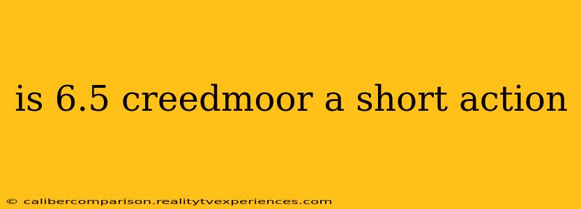 is 6.5 creedmoor a short action