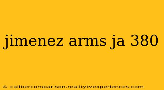 jimenez arms ja 380