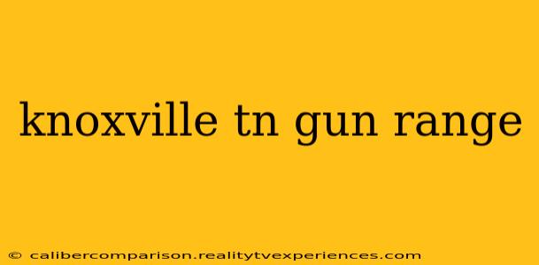 knoxville tn gun range