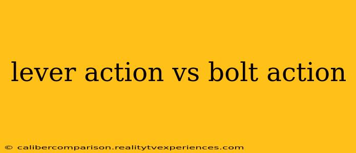 lever action vs bolt action