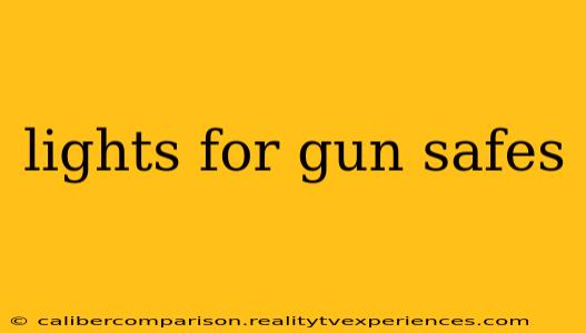 lights for gun safes