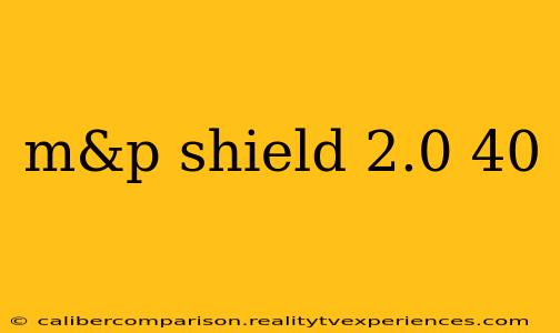 m&p shield 2.0 40