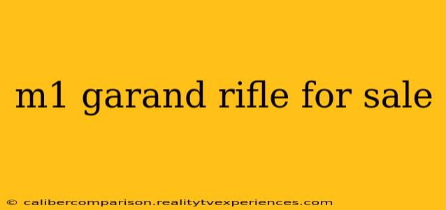 m1 garand rifle for sale