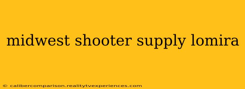 midwest shooter supply lomira