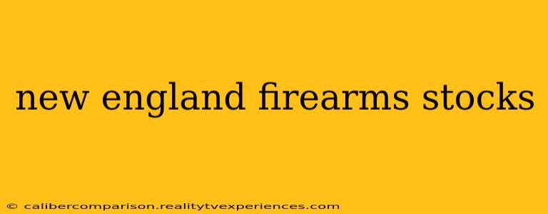 new england firearms stocks