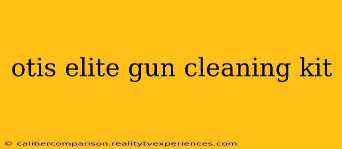 otis elite gun cleaning kit