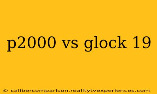 p2000 vs glock 19