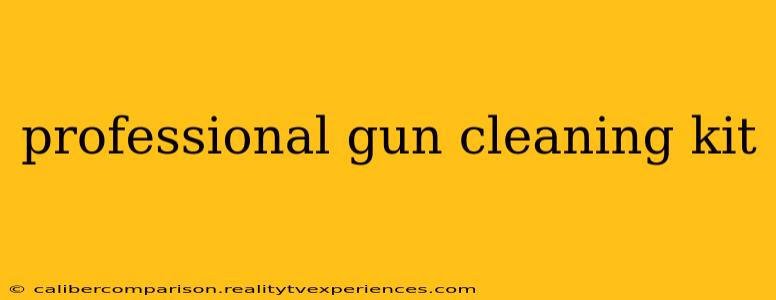 professional gun cleaning kit