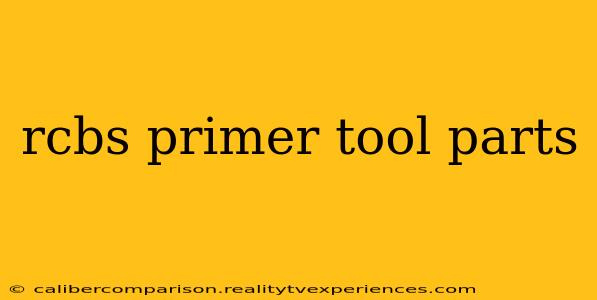 rcbs primer tool parts