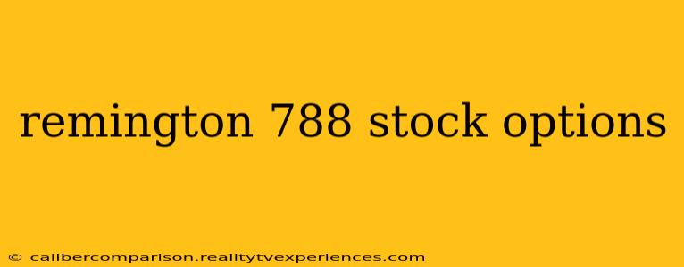 remington 788 stock options