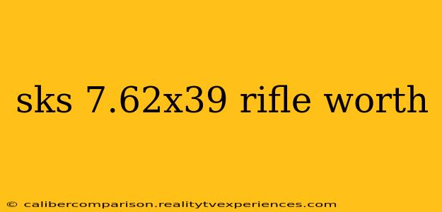 sks 7.62x39 rifle worth