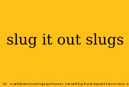 slug it out slugs