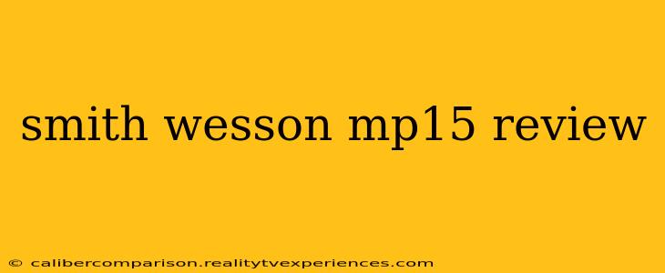 smith wesson mp15 review