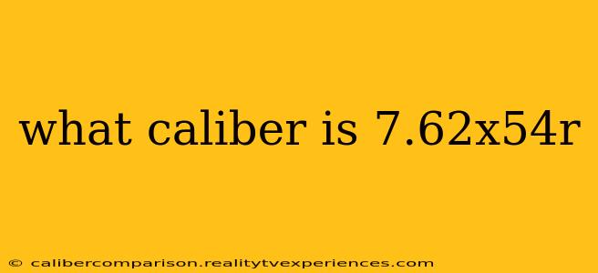 what caliber is 7.62x54r