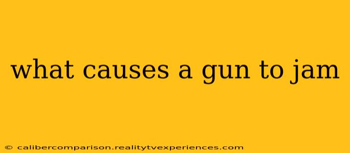 what causes a gun to jam