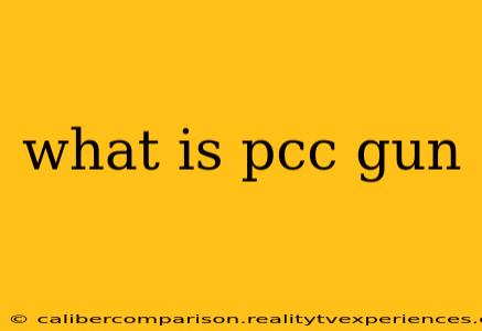 what is pcc gun